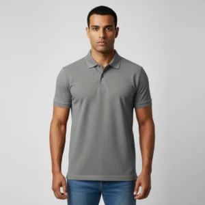 Regular-fit cotton polo shirt