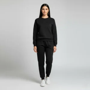 Women’s Crew Neck Sweatshirt Tracksuit