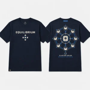 Cluster Mandala Control Plane T-shirt — product front and back view