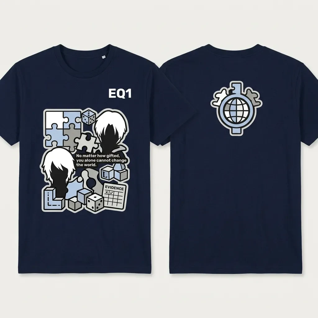 Near Collection Finale T-shirt — product front and back view