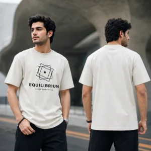 Never Stand Still Controlled Motion T-shirt — on-model front and back view