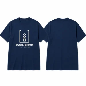Built for More Open Capacity T-shirt — product front and back view
