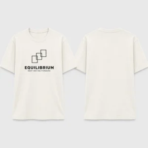 Keep Moving Forward Advancing Frames T-shirt — product front and back view