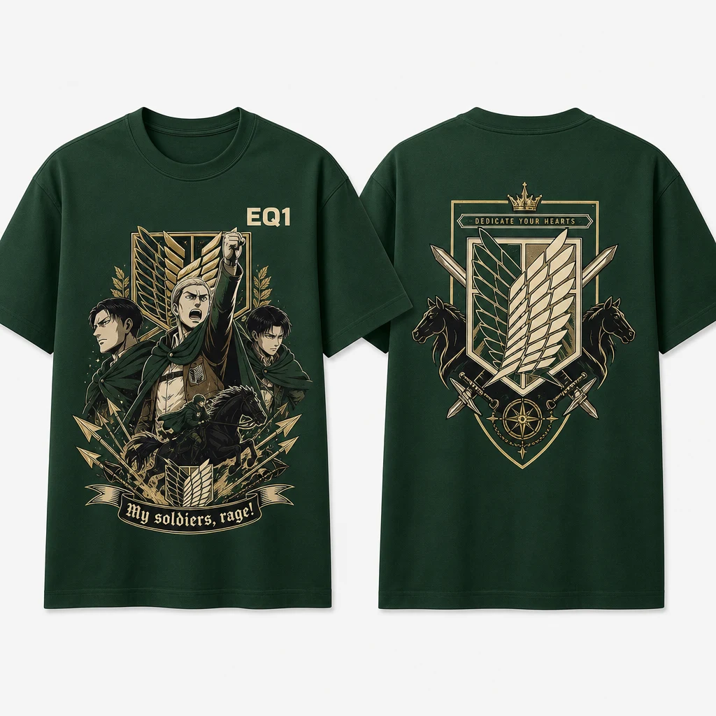Erwin Smith Collection Finale T-shirt — product front and back view