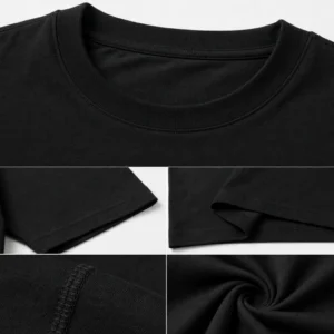 Momo Ayase Sticker Crest T-shirt — fabric and construction detail