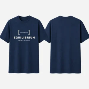 Master the Moment Held Interval T-shirt — product front and back view