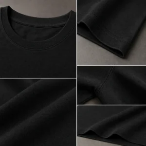 Momo Ayase Elemental Halo T-shirt — fabric and construction detail