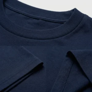 Light Yagami Sticker Crest T-shirt — fabric and construction detail