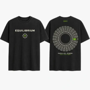 Parallel Engine Compute Core T-shirt — product front and back view