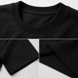 Denji Panel Stack T-shirt — fabric and construction detail