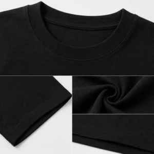 Anya Forger Split Portrait T-shirt — fabric and construction detail