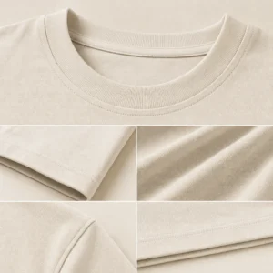 Identity Assembly Form System T-shirt — fabric and construction detail
