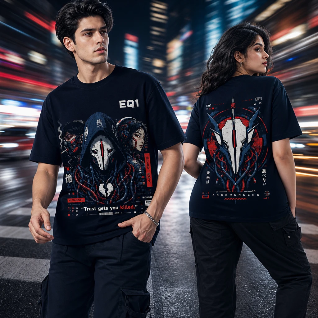 Kiwi Collection Finale T-shirt — on-model front and back view