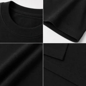 Killua Zoldyck Weapon Blueprint T-shirt — fabric and construction detail