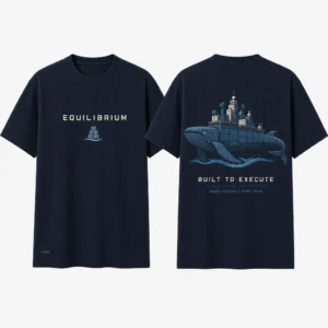 Container Titan Software Leviathan T-shirt — product front and back view