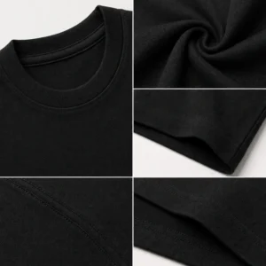 Naruto Uzumaki Sticker Crest T-shirt — fabric and construction detail