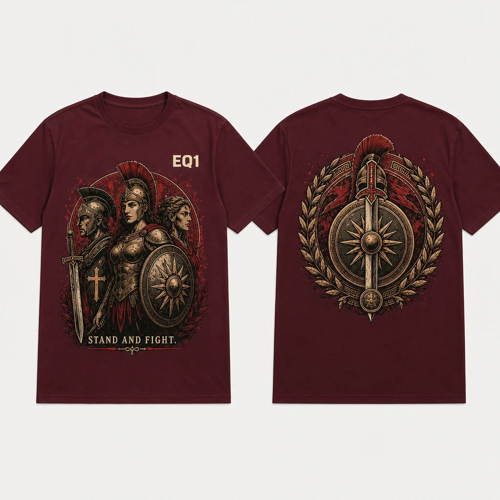 Alexia Collection Finale T-shirt — product front and back view