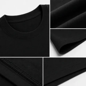 Monkey D. Luffy Relic Shrine T-shirt — fabric and construction detail
