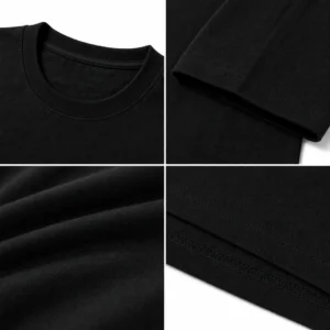 Piccolo Duality Split T-shirt — fabric and construction detail