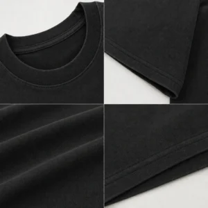 Reserved Empty Throne T-shirt — fabric and construction detail