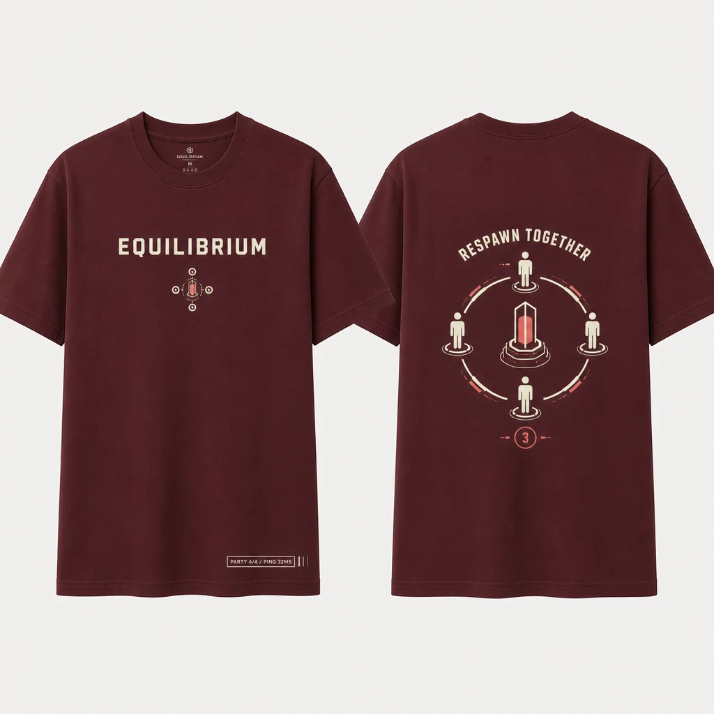 Respawn Covenant Party of Four T-shirt — product front and back view