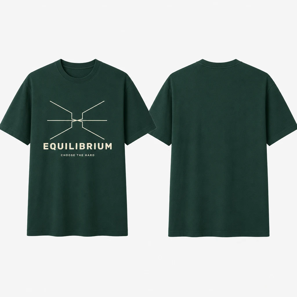 Choose the Hard Narrow Passage T-shirt — product front and back view