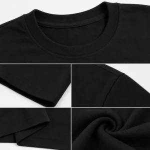 Naruto Uzumaki Elemental Halo T-shirt — fabric and construction detail