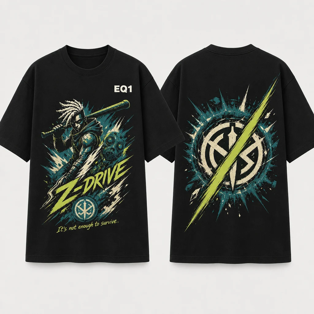 Ekko Impact Slash T-shirt — product front and back view