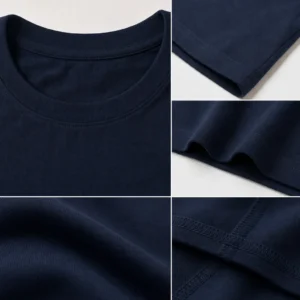 Akemi Vintage Label T-shirt — fabric and construction detail