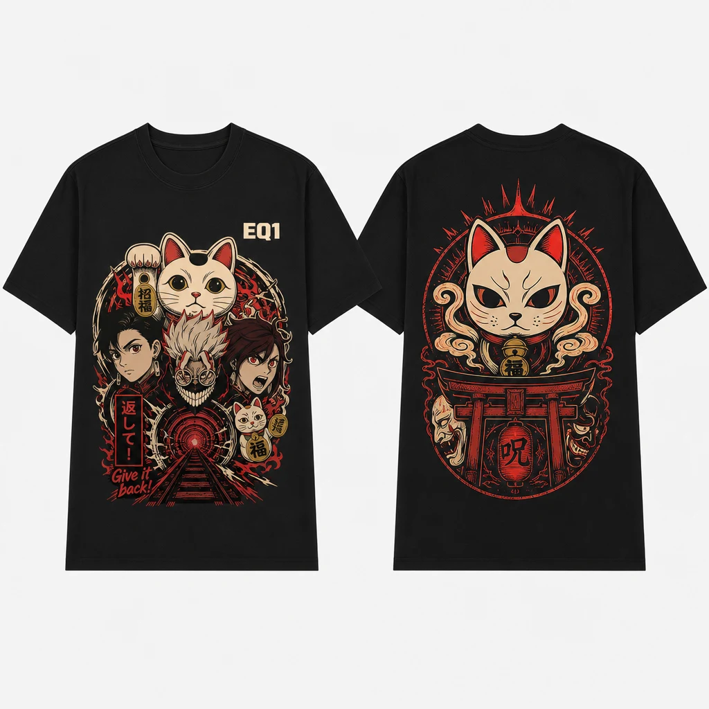 Turbo Granny Collection Finale T-shirt — product front and back view