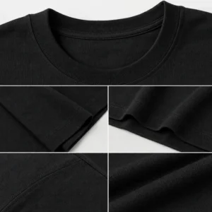 Aki Hayakawa Impact Slash T-shirt — fabric and construction detail